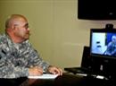 Frühe Nutzung in der US-Armee: Ein Psychiater betreut einen Soldaten im Irak.