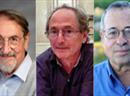 Martin Karplus, Michael Levitt und Arieh Warshel - Nobelpreisträger 2013 für Chemie.