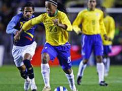 Ronaldinho und Kaka fehlten dem Spiel der Brasilianer.