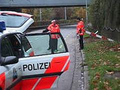 Polizei am Unfallort (Bild: Archiv).