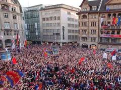 Letzte Saison konnten rund 20 000 Fans des FC Basel den Cupsieg ihrer Mannschafft feiern.