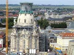 Die Dresdener Frauenkirche wurde detailgetreu wieder aufgebaut.