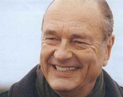 Jacques Chirac ist in Ungnade gefallen.