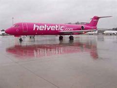 Helvetic verfügt über vier 100-plätzige Fokker-100-Jets.