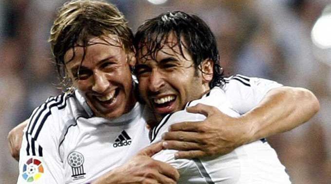 Guti und Raul (rechts) jubeln nicht länger für Real Madrid.