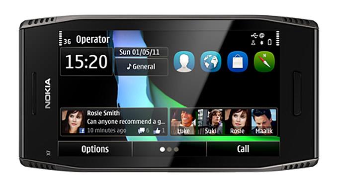 Das X7 ist mit seinem Vier-Zoll-Touchscreen und Acht-Megapixel-Kamera ein Entertainmentgerät.