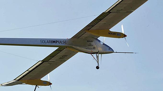Das Solarflugzeug landete ohne Probleme in Rabat.