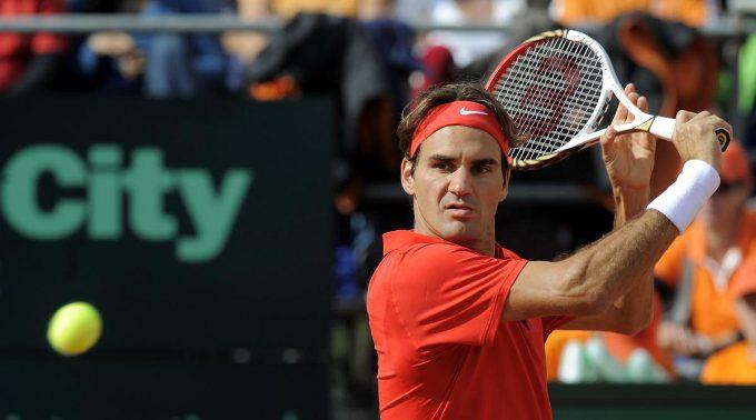 Ohne Probleme setzte sich Federer gegen Robin Haase durch und sorgte damit für eine entscheidende 3:1-Führung des Schweizer Teams in Amsterdam.