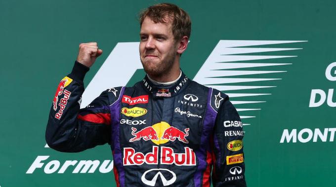 Start-Ziel-Erfolg für Sebastian Vettel.
