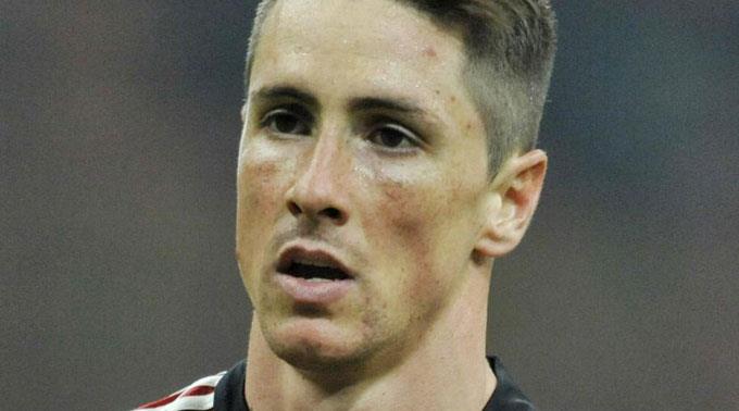 Kaum Einsätze für Fernando Torres in Mailand.