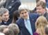 John Kerry befindet sich derzeit auf einer Tour durch Europa und den Mittleren Osten, um zu versuchen, die explosive Situation in Israel und den Palästinensergebieten zu beruhigen. (Archivbild)