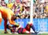 Verletzung von Lionel Messi.