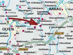 Gretzenbach liegt zwischen Aarau und Olten im Kanton Solothurn.